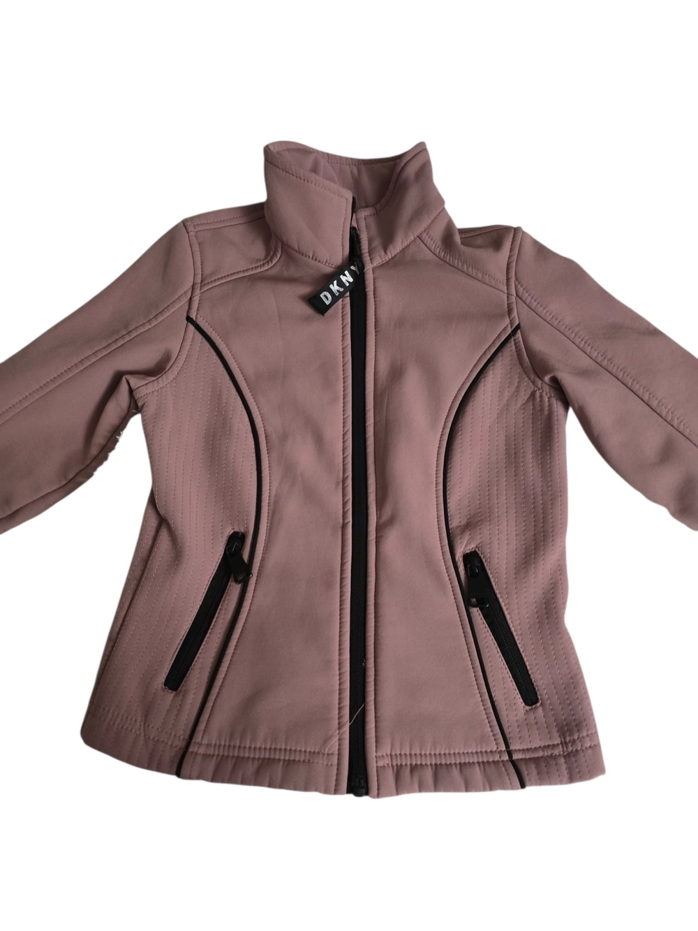 DKNY Girls' Dusty Rose Jean-Style Jacket